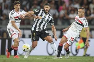 Atlético-MG e São Paulo saíram no 2 a 2 (Foto: Pedro Souza/Atlético)