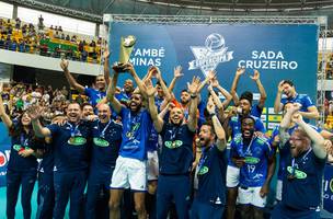 Time de vôlei do Cruzeiro (Foto: Wellington Lima / CBV)