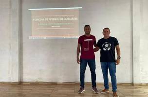 A NC Assessoria Esportiva realizou no município de Guimarães - MA, a 1ª Oficina de Futebol. (Foto: Futebol em Foco)