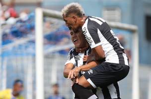 Santos vence o Água Santa no sufoco e se classifica na Copinha 2023 (Foto: SANTOS VENCE...)