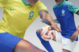 Seleção feminina apresenta novo uniforme para a disputa da Copa do Mundo (Foto: GE)