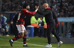 Flamengo é morno e perde chance de ouro em Avellaneda por erros de Sampaoli e do time (Foto: GE RIO)