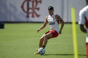 Allan, Luiz Araújo e Rossi: as chances de os reforços do Flamengo jogarem contra o Athletico-PR (Foto: GE)