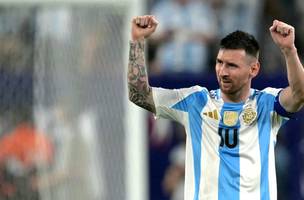 Argentina vence o Canadá com gol de Messi e está na final da Copa América (Foto: TNT)