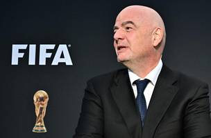 Gianni Infantino, presidente da Fifa (Foto: Reproducao / AFP)