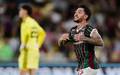Lucho Acosta foi o heroi da virada do Fluminense sobre o Internacional no Brasileirao (Foto: MARCELO GONCALVES / FLUMINENSE F.C.