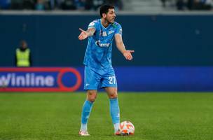Nino, campeao da Libertadores com o Fluminense em 2023, joga no Zenit desde janeiro de 2024. (Foto: Mike Kireev/NurPhoto)