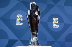 Trofeu da Nations League (Foto: UEFA / AFP)
