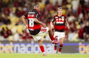 De la Cruz em Flamengo x Madureira (Foto: Adriano Fontes/Flamengo)