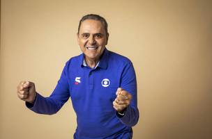 Narrador Luis Roberto fica fora da Copa do Mundo por questoes de saude (Foto: Joao Miguel Junior / Globo)