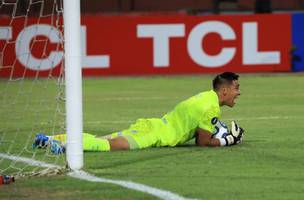 O goleiro Diego Enriquez (Foto: Connie FRANCE / AFP)