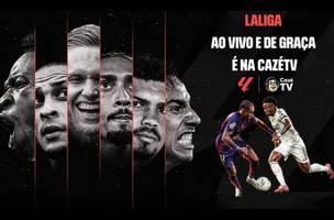 Caze TV e La Liga firmaram acordo de exclusividade ate 2032 (Foto: Divulgacao / Caze TV)