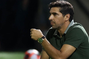 Abel Ferreira em jogo do Palmeiras (Foto: Cesar Greco/Palmeiras/by Canon)