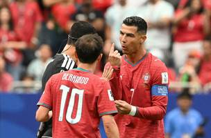 Cristiano Ronaldo teve atuacao apagada contra a RD Congo em sua estreia na Copa deste ano (Foto: RONALDO SCHEMIDT/AFP)