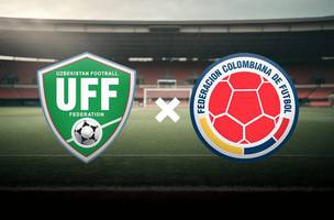 Uzbequistao x Colombia (Foto: Arte)